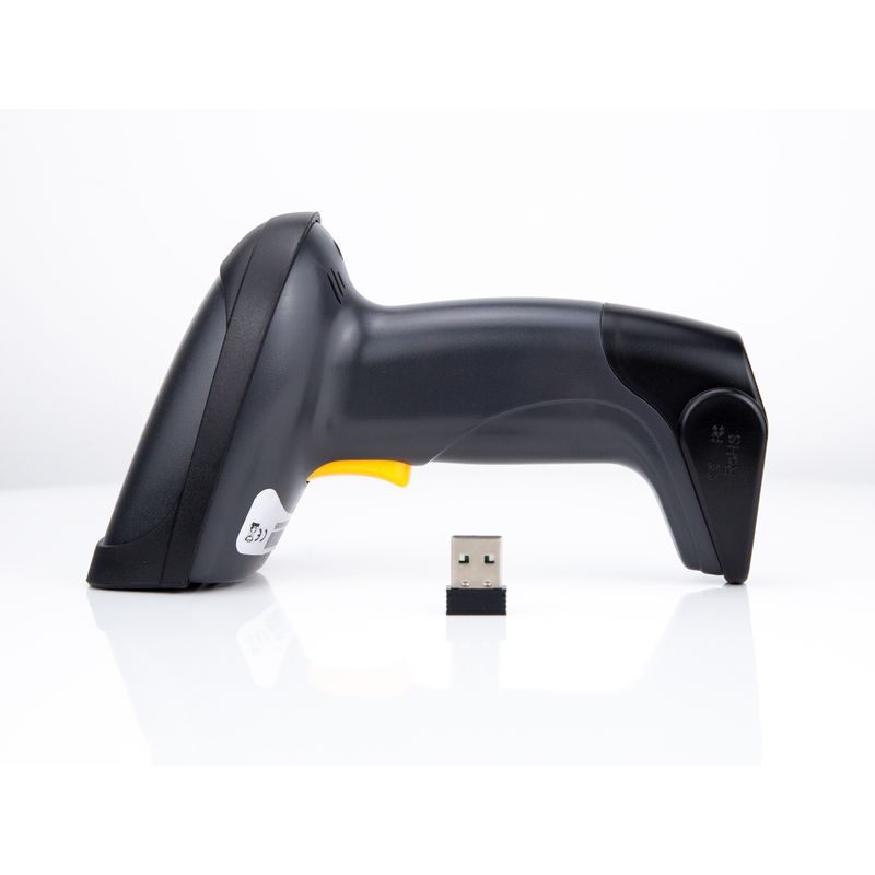 SCANNER CODIGO DE BARRAS INALAMBRICO EQUIP 351023 RF 2.4GHz DETECTA CODIGOS 1D CON SOPORTE IP54 Vel. - Imagen 5 de 8