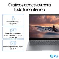 Miniatura 15 de PORTATIL HP OMNIBOOK X 14-fe0008ns Qualcomm Snapdragon X Elite X1E-78-100/16GB DDR5 /1TB SSD/14" TACTIL/ W11l