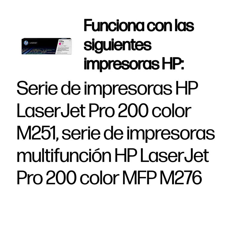 TONER HP MAGENTA 131A CF213A - Imagen 3 de 8