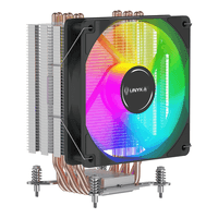 Miniatura 1 de VENTILADOR CON DISIPADOR PARA CPU UNYKA UNYCOOL H60 ARGB 9 ASPAS 120mm COMPATIBLE TODO INTEL + AM4