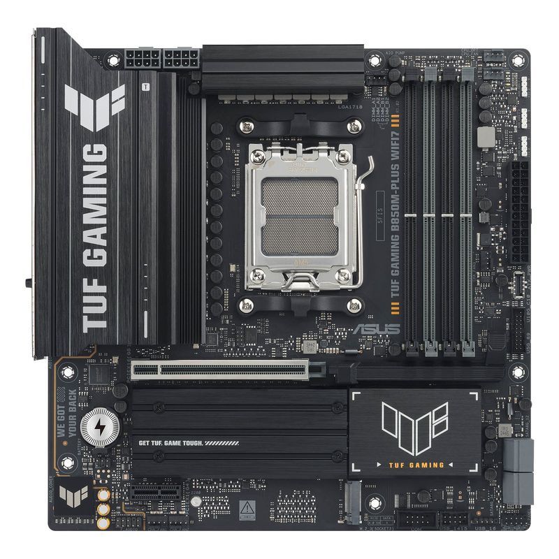 Asus AMD TUF GAMING B850M-PLUS WIFI7 Socket AM5 - Imagen 2 de 10