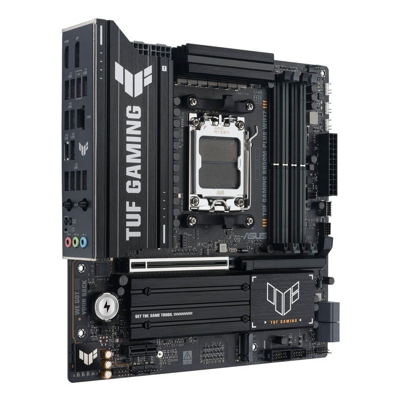 Asus AMD TUF GAMING B850M-PLUS WIFI7 Socket AM5 - Imagen 3 de 10