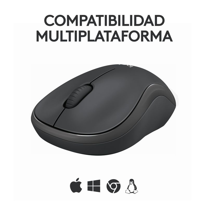 RATON LOGITECH M240 SILENT BT GRAPHITE - Imagen 9 de 11