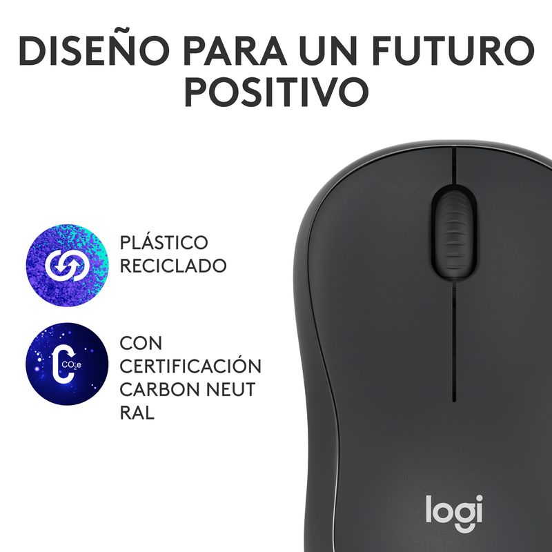 RATON LOGITECH M240 SILENT BT GRAPHITE - Imagen 11 de 11