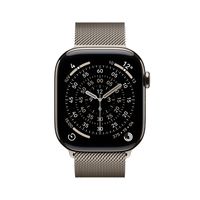 Miniatura 3 de Apple Watch Series 11 GPS + Cellular 46mm Natural Titanium Case with Natural Milanese Loop - S/M