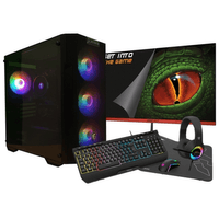 Miniatura 1 de Zone Evil AMD Ryzen 5 4650G 32GB 1 Tb NVMe Monitor 24 Ordenador GamingPC