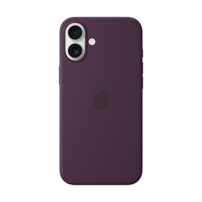 iPhone 16 Plus Silicone Case with MagSafe - Plum