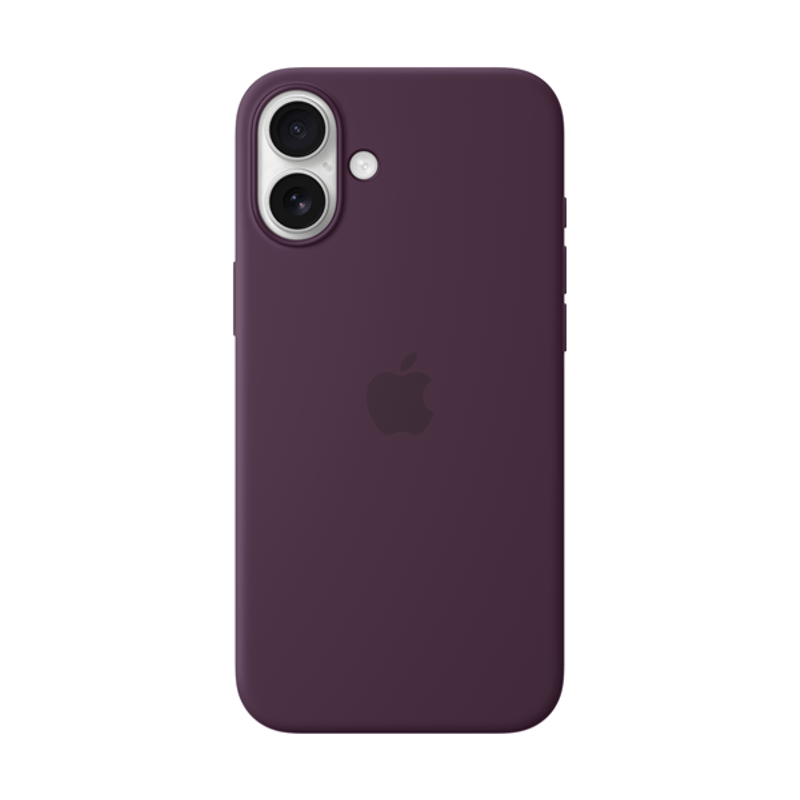 iPhone 16 Plus Silicone Case with MagSafe - Plum - Imagen 1 de 2