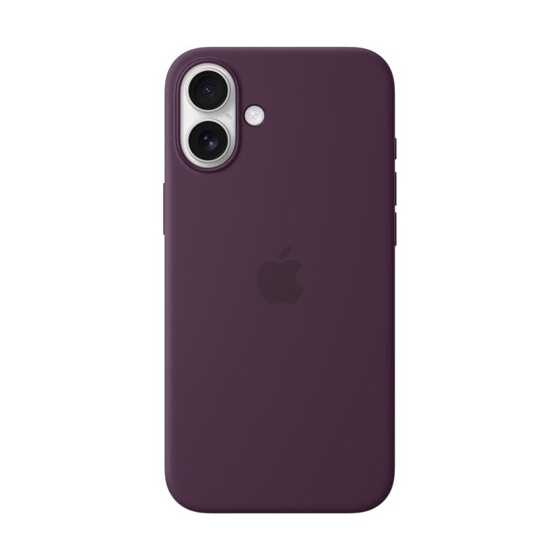 iPhone 16 Plus Silicone Case with MagSafe - Plum - Imagen 2 de 2