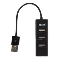 Miniatura 3 de iggual Hub USB 2.0 x 4 puertos HUB-A-4p