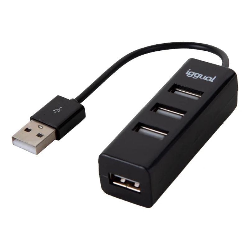 iggual Hub USB 2.0 x 4 puertos HUB-A-4p - Imagen 4 de 4