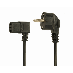 CABLE ALIMENTACION GEMBIRD SCHUKO A C13 90 GRADOS 1,8M