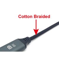 Miniatura 5 de CABLE USB-C A DISPLAYPORT 1.4 MACHO MACHO 2M EQUIP 8K/60Hz REF. 133422