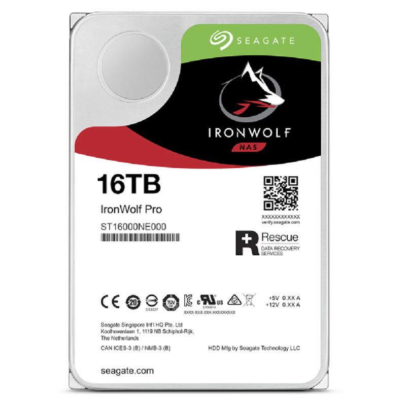 SEAGATE IronWolf Pro ST16000NT001 16000GB 3.5" Serial ATA III - Imagen 5 de 6