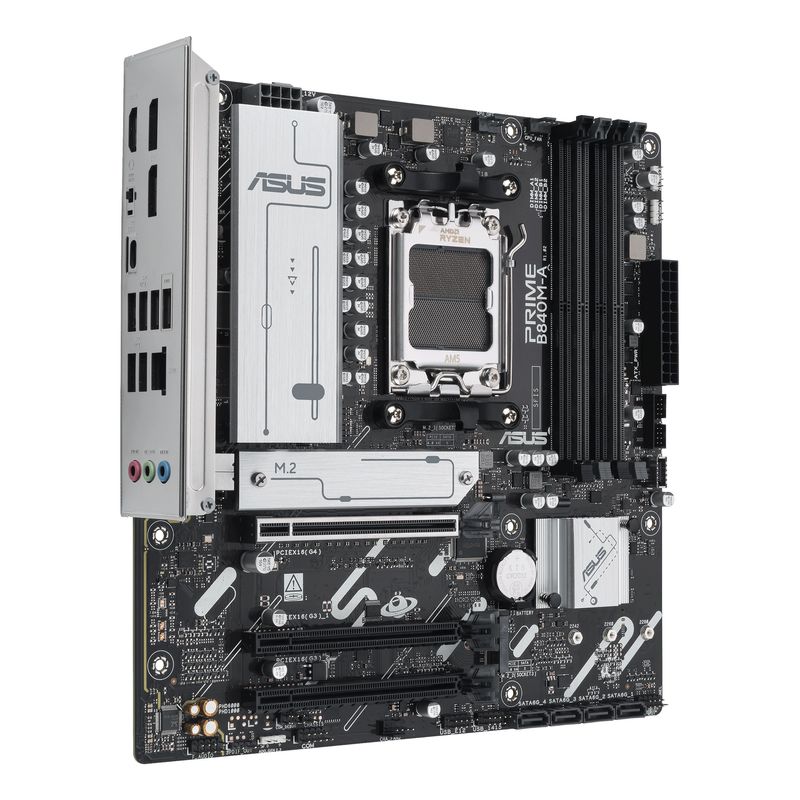 Asus AMD PRIME B840M-A-CSM Socket AM5 - Imagen 4 de 9