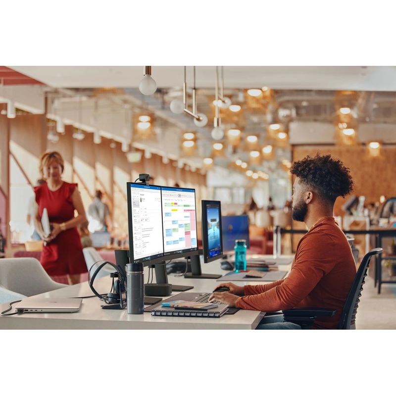 HP 23.8 inch FHD Monitor - 324ph Series 3 Pro 23.8" LCD IPS Full HD HDMI VGA Altavoces - Imagen 7 de 7