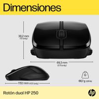 Miniatura 9 de HP 250 DUAL WIRELESS MOUSE