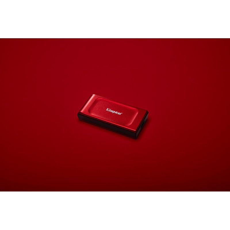 DISCO DURO EXERNO 2TB KINGSTON SSD ROJO XS1000 - Imagen 8 de 11