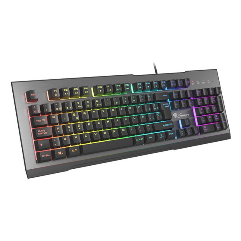 TECLADO GAMING GENESIS RHOD 500 RGB RETROILUMINADO LAYOUT ESPAÑOL - Imagen 2 de 7