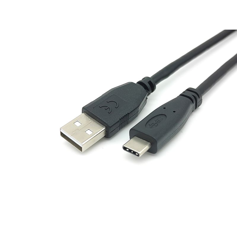 CABLE 2.0 USB-A MACHO USB-C MACHO 3M TRANSFERENCIA 480MBPS COLOR NEGRO - Imagen 3 de 4