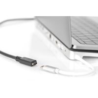 Miniatura 4 de USB Type-C extension cable  type C M/F  0.7m  full featured  Gen2  5A  10GB  Versi n 3.1  CE  sw