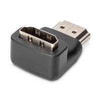 Miniatura 6 de HDMI adapter  type A  90  angled M/F  Ultra HD 60p  sw  dorado