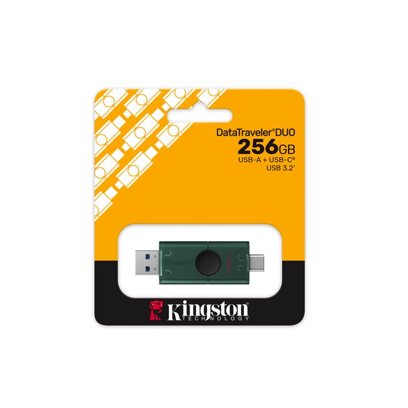 Kingston DataTraveler 256GB USB 3.2 Gen1 DuoG2 - Imagen 7 de 16