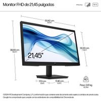 Miniatura 14 de HP Monitor FHD HP Series 3 Pro de 21,45 pulgadas - 322pv  Series 3 Pro 21.45" LCD VA Full HD HDMI VGA