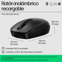 Miniatura 11 de HP 695 Qi-Charging Wireless Mouse EMEA-I