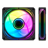Miniatura 2 de VENTILADOR 12CM COOLBOX INFINITY PRO A-RGB KIT 4 VENTILADORES
