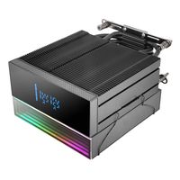 Miniatura 4 de VENTILADOR CON DISIPADOR DE CPU MARS GAMING MCPULCD TDP 300W 120mm PANTALLA LCD ARGB NEGRO