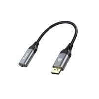 Miniatura 2 de CABLE ADAPTADOR DISPLAYPORT 1.2 A HDMI HEMBRA 4K 0,15CM EQUIP
