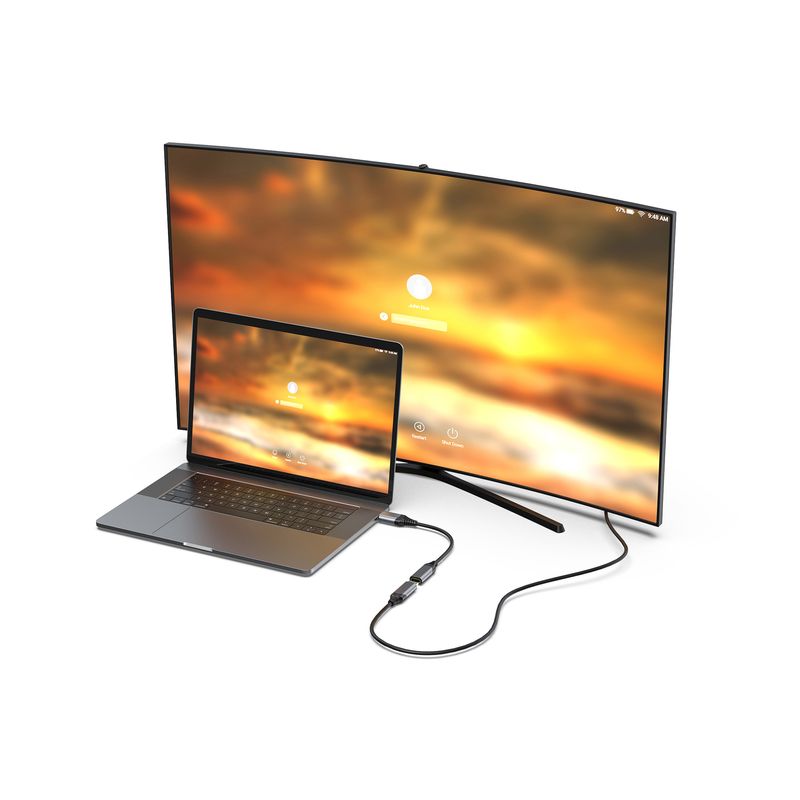 CABLE ADAPTADOR DISPLAYPORT 1.2 A HDMI HEMBRA 4K 0,15CM EQUIP - Imagen 4 de 8