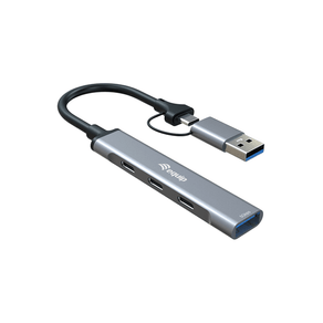 HUB USB-C EQUIP 128969 A 1xUSB-A 3xUSB-C ADAPTADOR USB-C A USB-A INCLUIDO