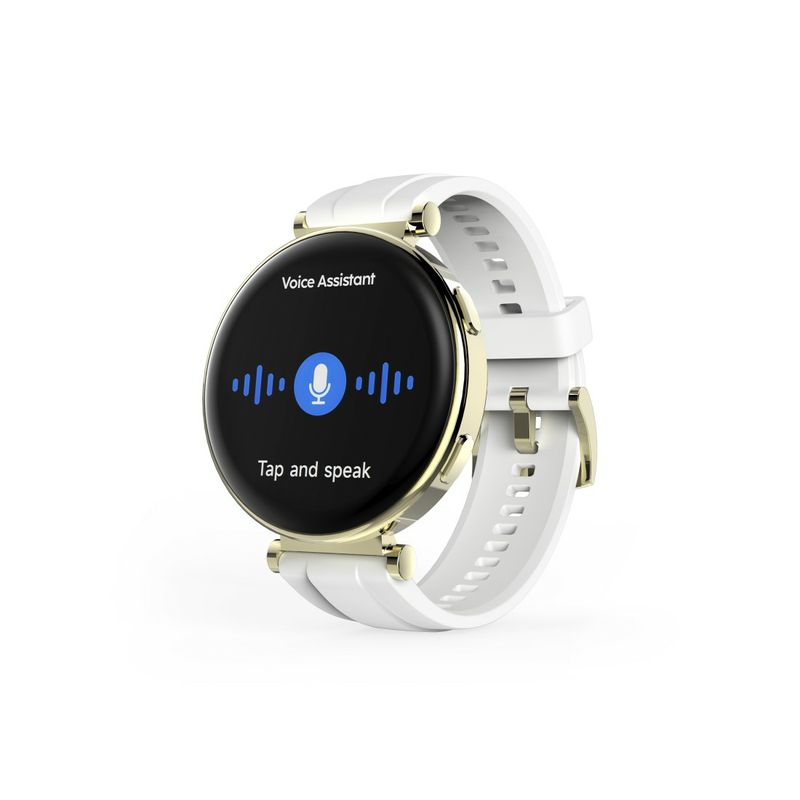 MARTWATCH HAMA 7000 AMOLED 1.32" IP68 3ATM MANOS LIBRES DIFERENTES SENSORES BLANCO ORO - Imagen 11 de 11