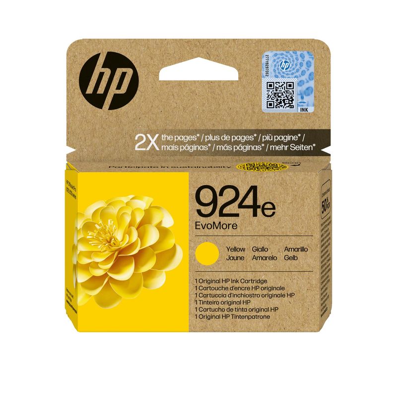 HP 924 CARTUCHO AMARILLO XL 800PAG - Imagen 2 de 7