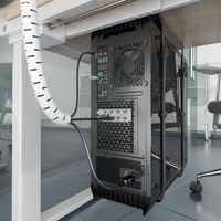 Miniatura 4 de ORGANIZADOR CABLE AISENS EN ESPIRAL 25MM BLANCO 3.0M