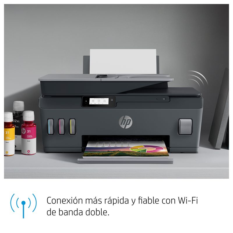 HP SMART TANK PLUS 570 BLACK 11 PPM / 7 PPM IN - Imagen 8 de 12