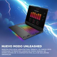 Miniatura 10 de PORTATIL HP OMEN MAX 16-AH0039NS U9 275HX 32GB 1TB RTX5070 Ti 16" FDOS