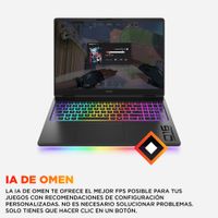 Miniatura 12 de PORTATIL HP OMEN MAX 16-AH0039NS U9 275HX 32GB 1TB RTX5070 Ti 16" FDOS