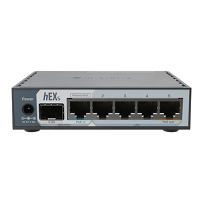 Mikrotik E60iUGS hEX Router 5xGbE PoE-I/O 1x2.5SFP