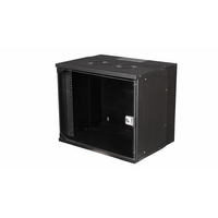 Miniatura 1 de ARMARIO MURAL 19" EQUIP ECO MOUNT 9U EWM-09-5440-B 540x400x463 COLOR NEGRO PUERTA CRISTAL TEMPLADO