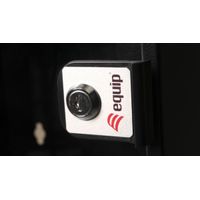 Miniatura 6 de ARMARIO MURAL 19" EQUIP ECO MOUNT 9U EWM-09-5440-B 540x400x463 COLOR NEGRO PUERTA CRISTAL TEMPLADO