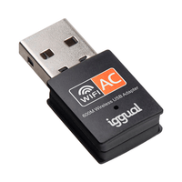 Miniatura 1 de iggual Adaptador USB Wifi 600 Mbps dual 2.4G/5G