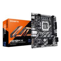 Miniatura 2 de GIGABYTE Intel  H810M K Placa Base – Procesadores Intel Core Ultra (Serie 2), VRM de 3+1+2 fases, hasta 6400 MHz DDR5, 1 x M.2 PCIe 4.0, LAN 1 GbE, US