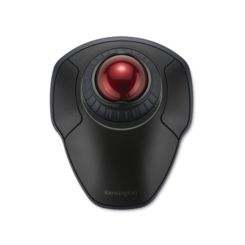 KENSINGTON ORBIT WITH SCROLL RING WIRELESS TRACKBALL - BLA CK - Imagen 1 de 9