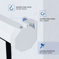 Miniatura 5 de PANTALLA PROYECCION IGGUAL 200X200 MURAL