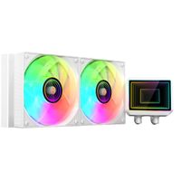 Miniatura 2 de SISTEMA DE REFRIGERACION LIQUIDA MARS GAMING ML-TWO240W 2x120mm ARGB 450W TDP COLOR BLANCO