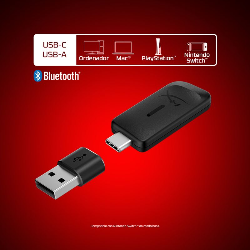 HP HYPERX CLOUD FLIGHT 2 BLACK - B5VC4AA - Imagen 7 de 14