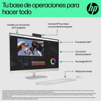 Miniatura 10 de PC HP AIO 27-CR0090NS  i5-1334U 16GB 512GB 27"FHD FreeDOS